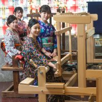 足利銘仙の手織り体験してみませんか？